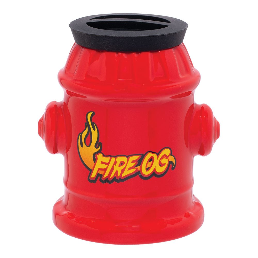 Fujima Fire Hydrant Ceramic Stash Jar - Glasss Station