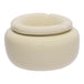 Fujima Moroccan Ceramic White Pearl Ashtray - Glasss Station