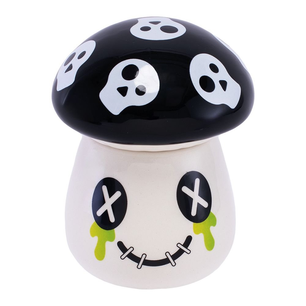 Fujima Mushroom Skull Ceramic Stash Jar - Glasss Station