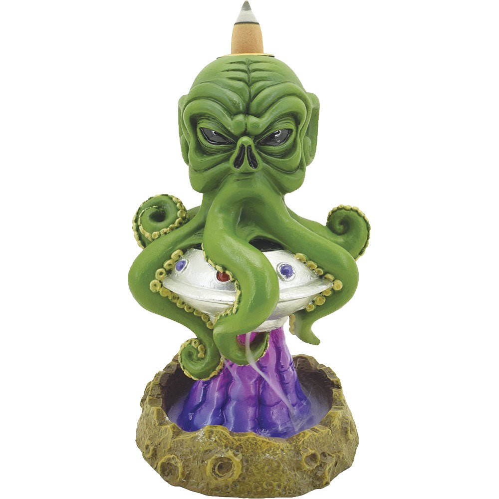 Fujima Octopus UFO Backflow Incense Burner - Glasss Station