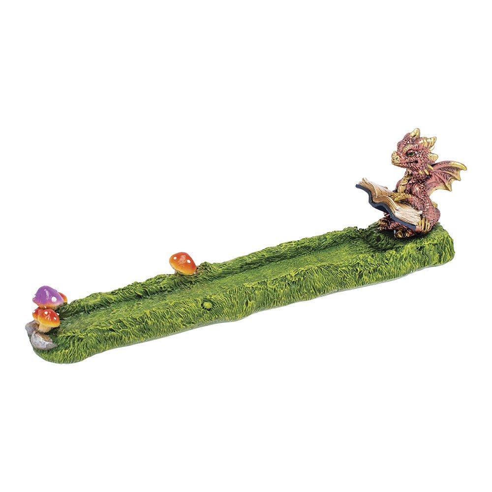 Fujima Reading Dragon Mushroom Incense Burner - Glasss Station
