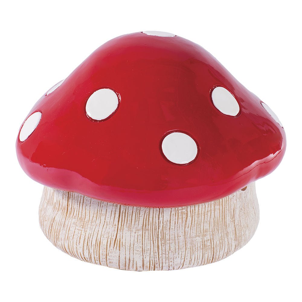 Fujima Red Mushroom Covered Ashtray - Glasss Station