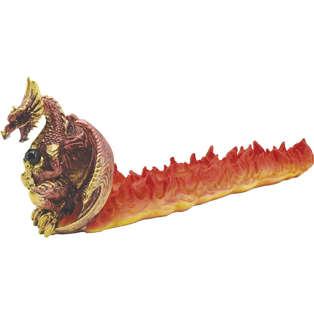 Fujima Sitting Dragon Stick Incense Burner - Glasss Station
