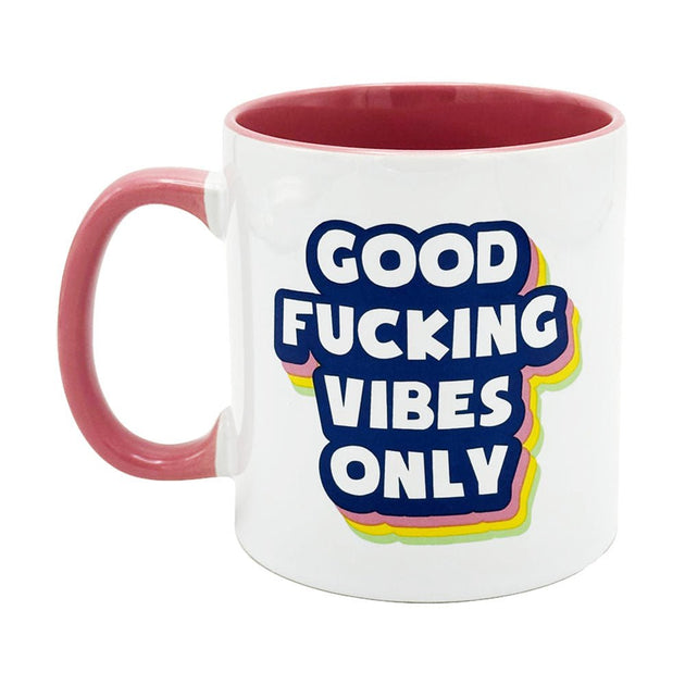 Giant Good Fucking Vibes Mug - Glasss Station