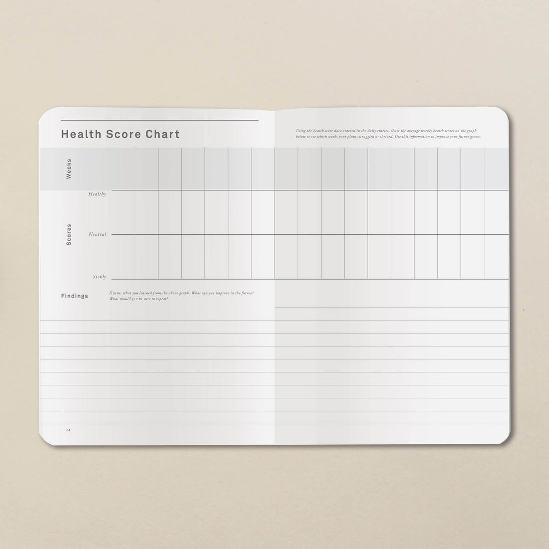 Goldleaf Home Grow Cannabis Planner Journal - Glasss Station