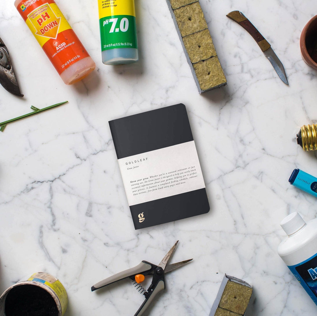 Goldleaf The Grow Jotter - Glasss Station