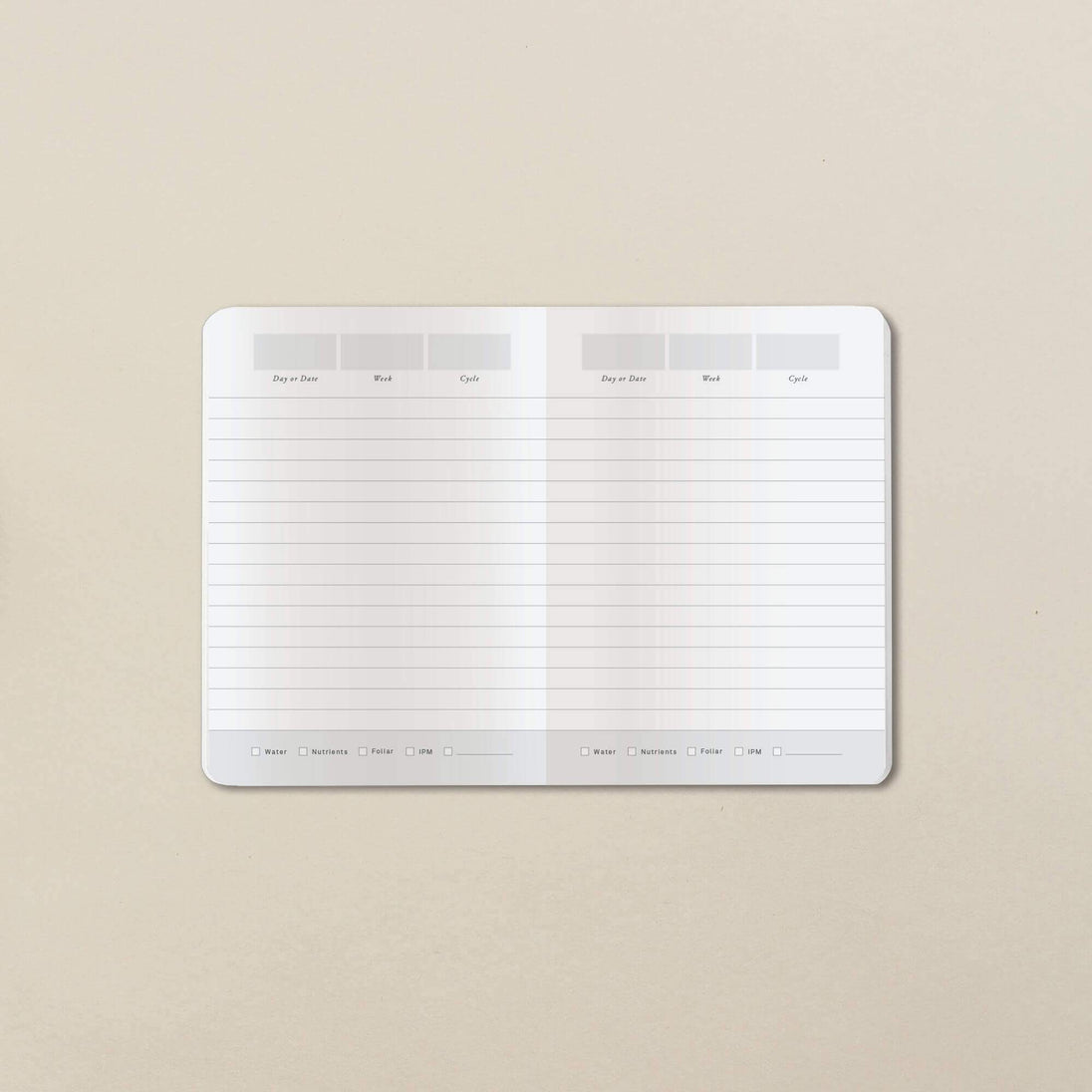 Goldleaf The Grow Jotter - Glasss Station