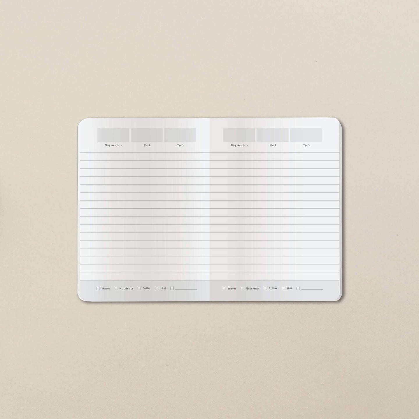 Goldleaf The Grow Jotter - Glasss Station