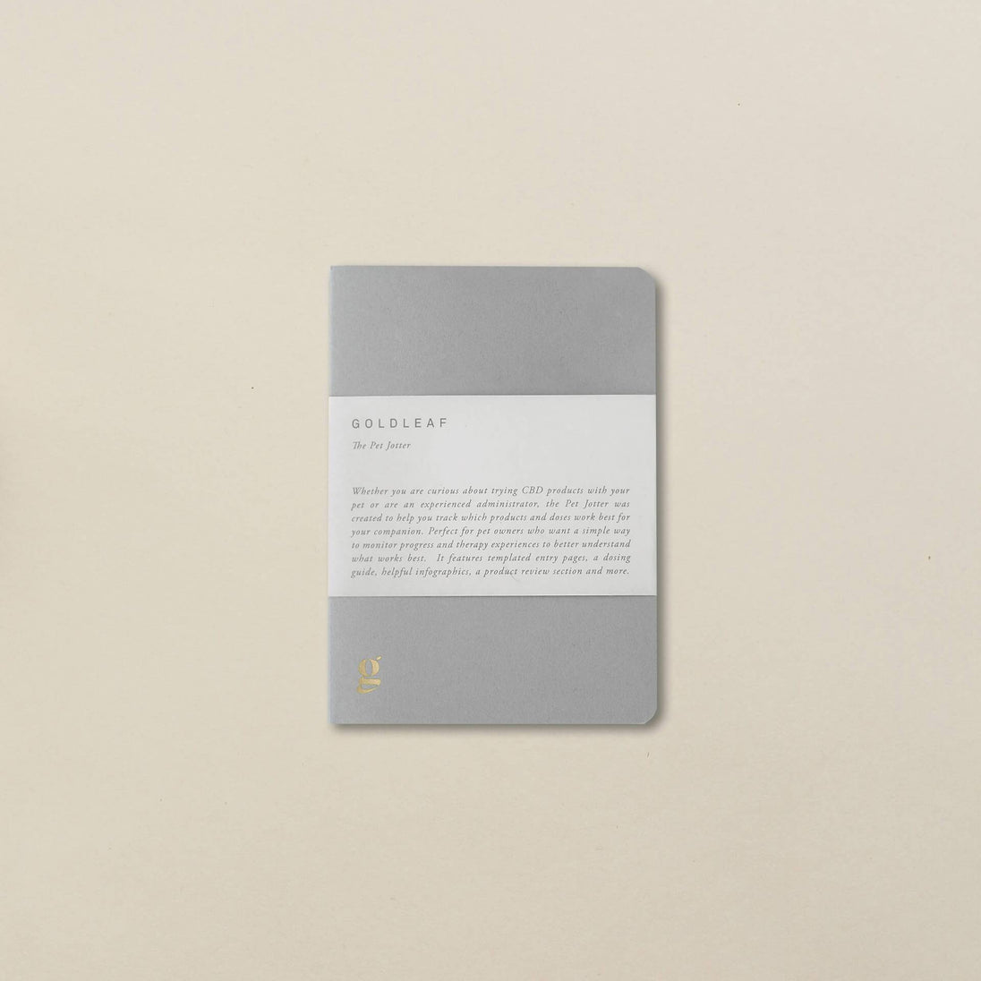 Goldleaf The Pet CBD Jotter Journal - Glasss Station