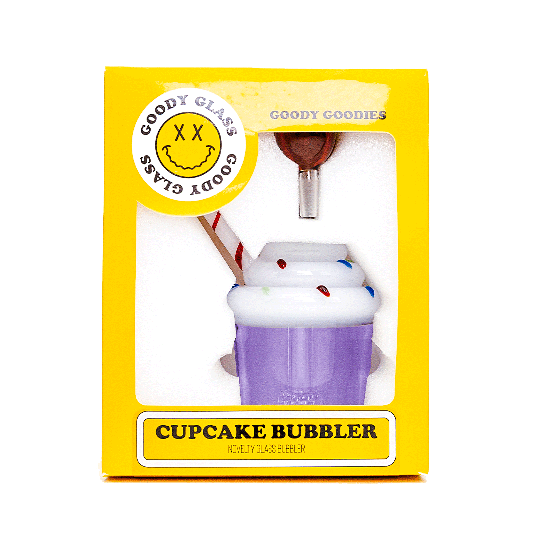 Goody Glass Cupcake Bubbler - Glasss Station