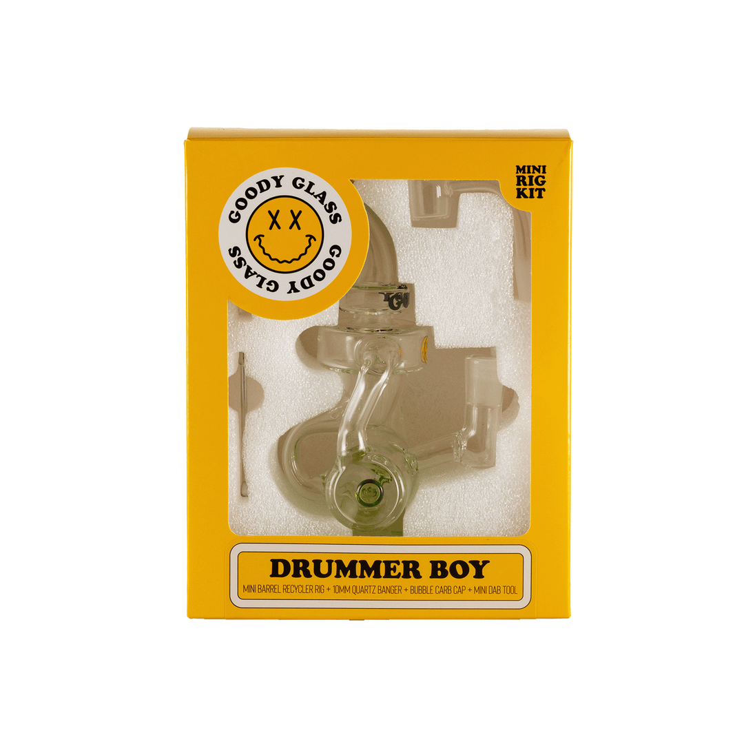 Goody Glass Drummer Boy Mini Dab Rig Kit - Glasss Station