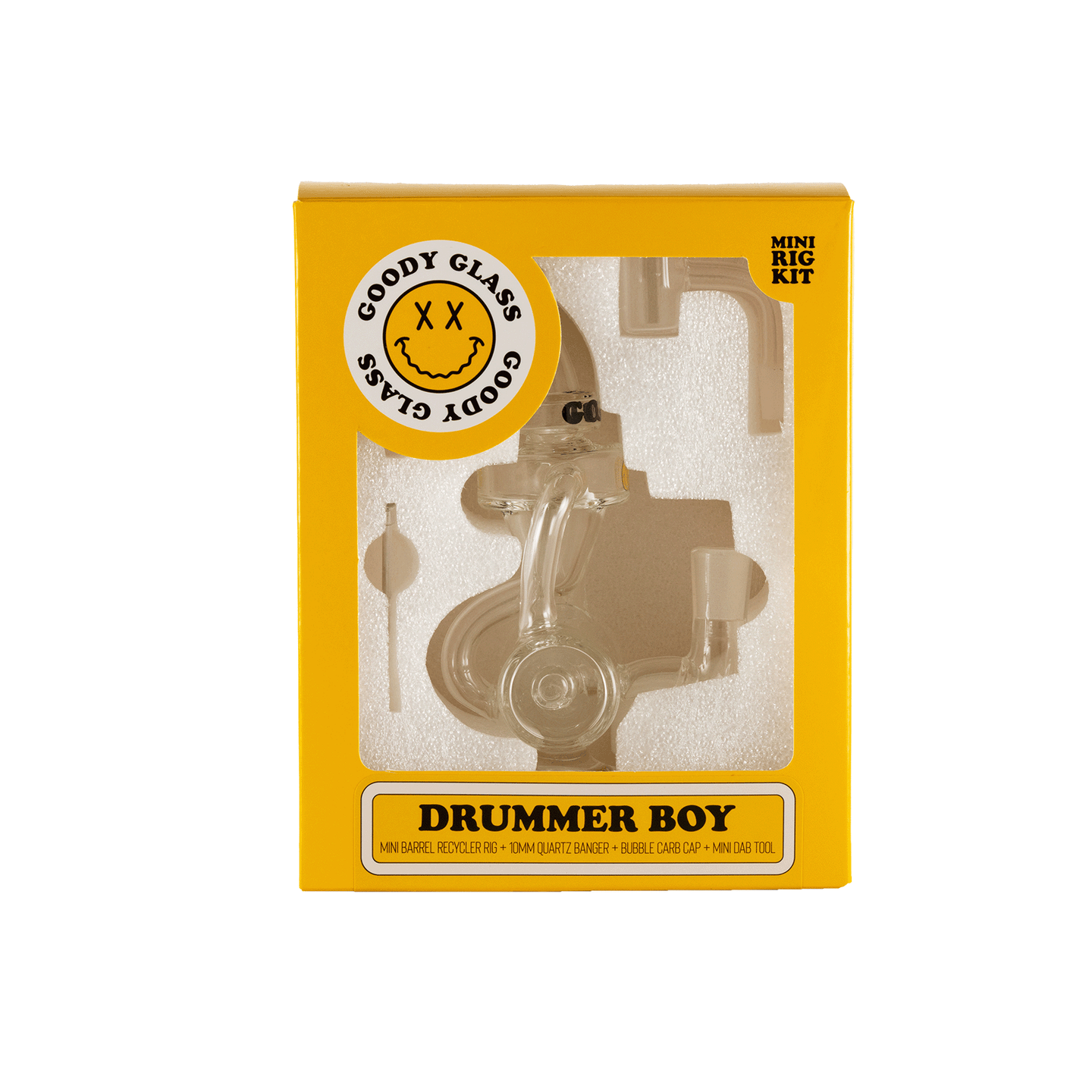 Goody Glass Drummer Boy Mini Dab Rig Kit - Glasss Station