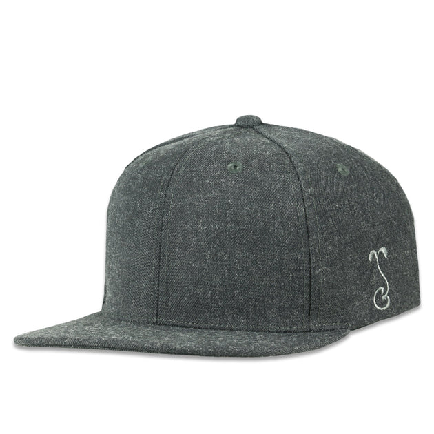Grassroots Touch of Class Grey Snapback Hat - Glasss Station