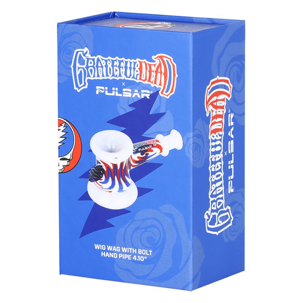 Grateful Dead x Pulsar Bolt Wig Wag Hammer Pipe - Glasss Station