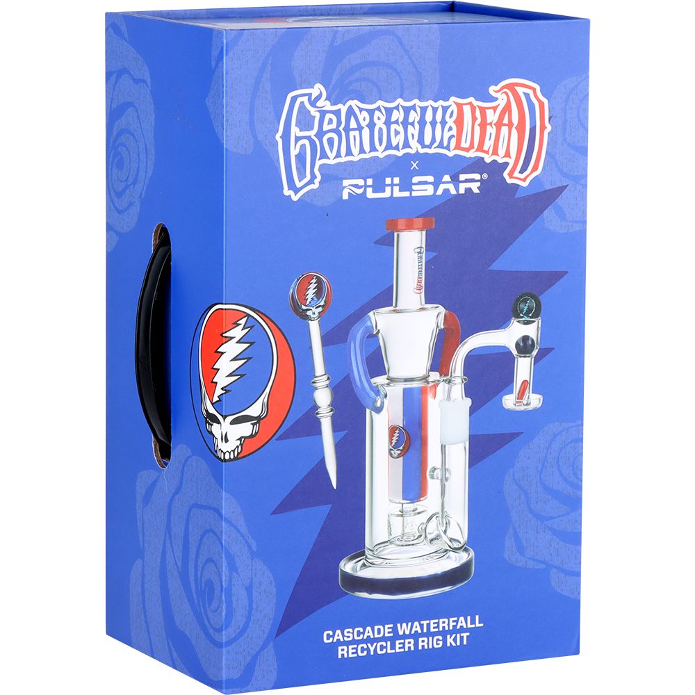 Grateful Dead x Pulsar Cascade Waterfall Recycler Rig Set - Glasss Station