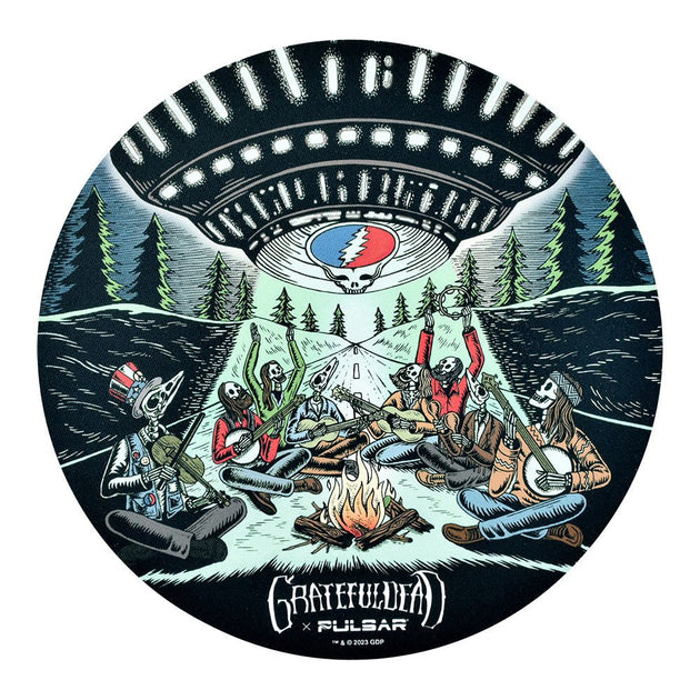 Grateful Dead x Pulsar DabPadz Close Encounters Dab Mat - Glasss Station