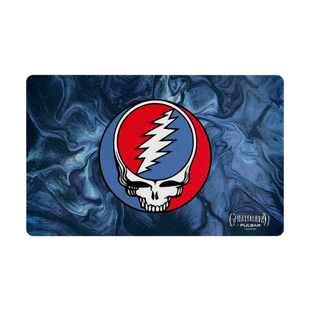 Grateful Dead x Pulsar DabPadz Steal Your Face Swirls Dab Mat - Glasss Station