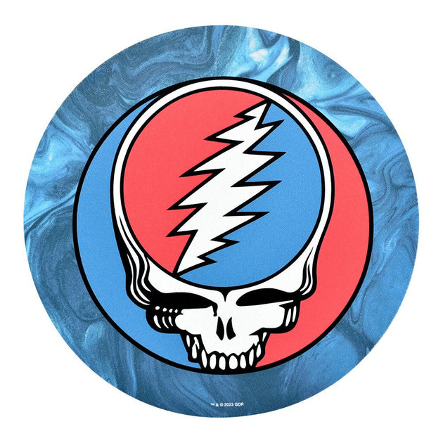 Grateful Dead x Pulsar DabPadz Steal Your Face Swirls Dab Mat - Glasss Station