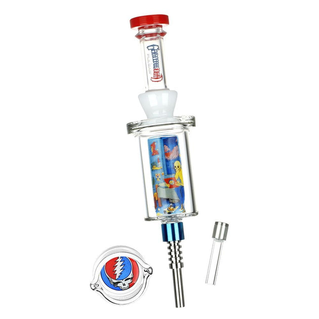 Grateful Dead x Pulsar Deadhead Dorm Inside Print Vapor Vessel & Dab Dish - Glasss Station