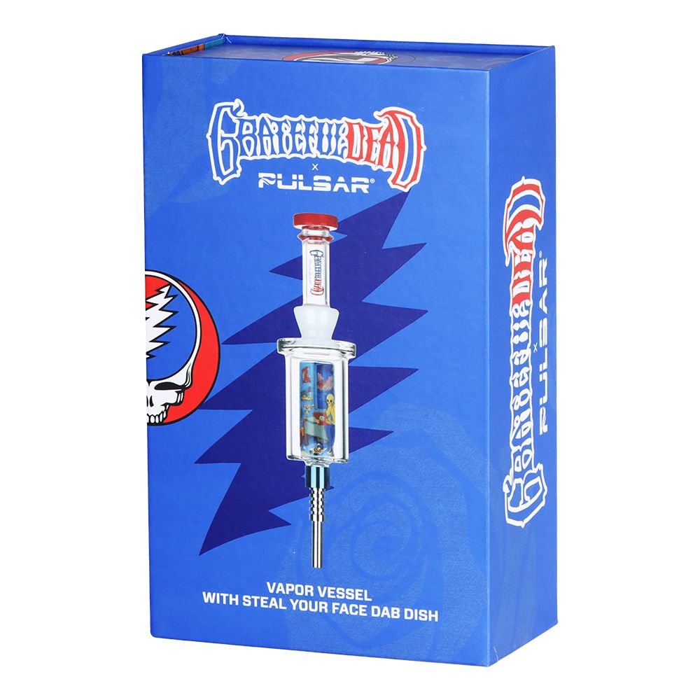 Grateful Dead x Pulsar Deadhead Dorm Inside Print Vapor Vessel & Dab Dish - Glasss Station