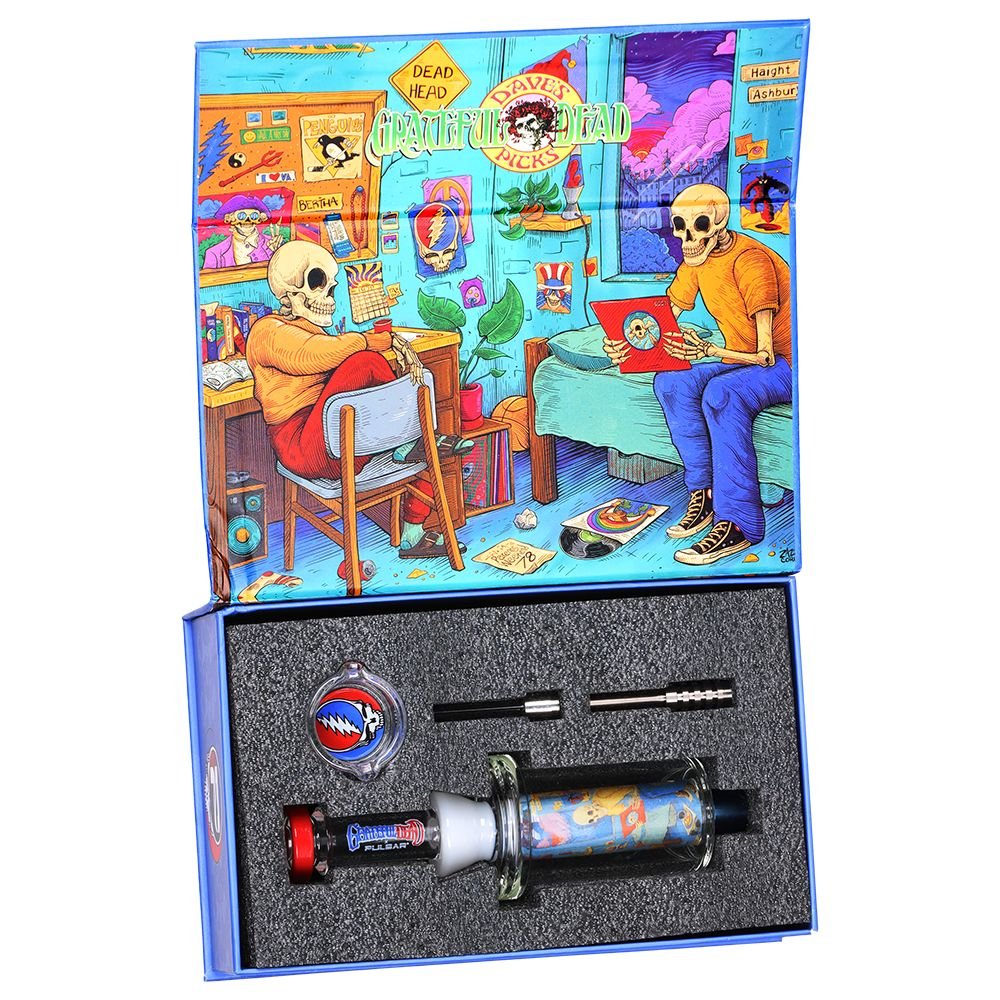 Grateful Dead x Pulsar Deadhead Dorm Inside Print Vapor Vessel & Dab Dish - Glasss Station