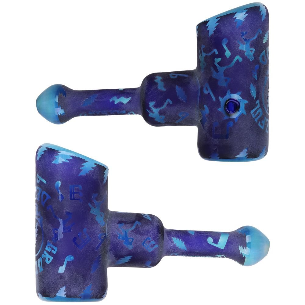 Grateful Dead x Pulsar Ethereal Music Etched Hammer Bubbler - Glasss Station