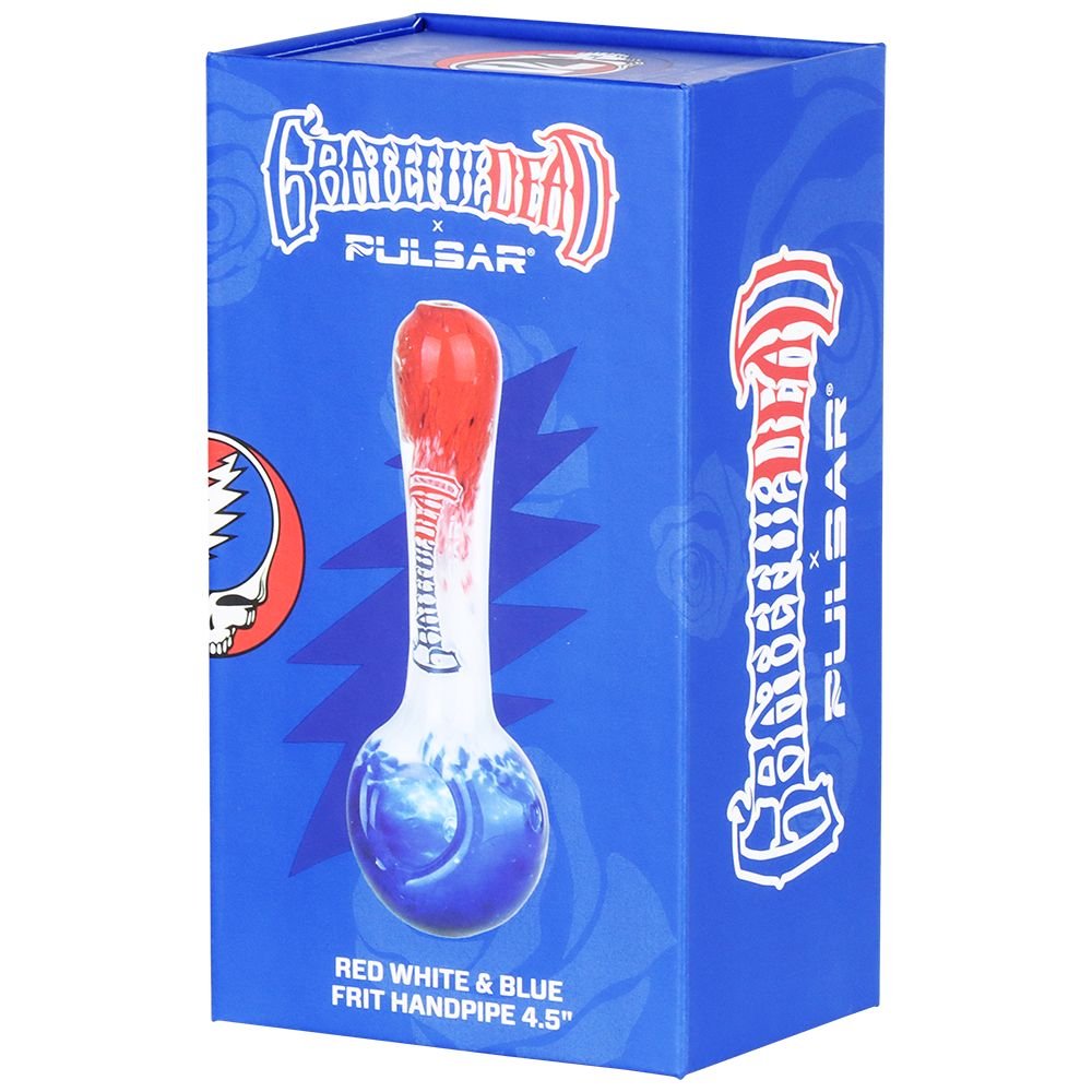 Grateful Dead x Pulsar Fritted Spoon Pipe - Glasss Station