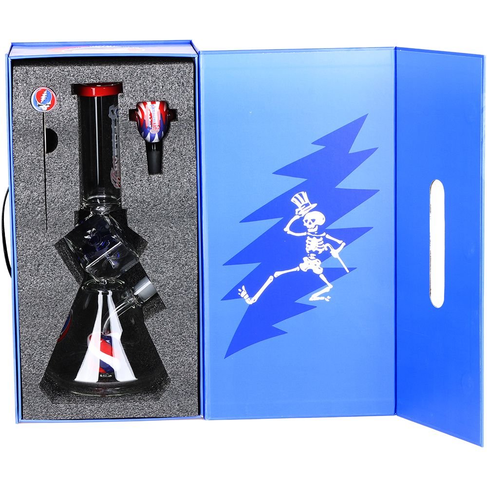 Grateful Dead x Pulsar Inception Cube Bong - Glasss Station