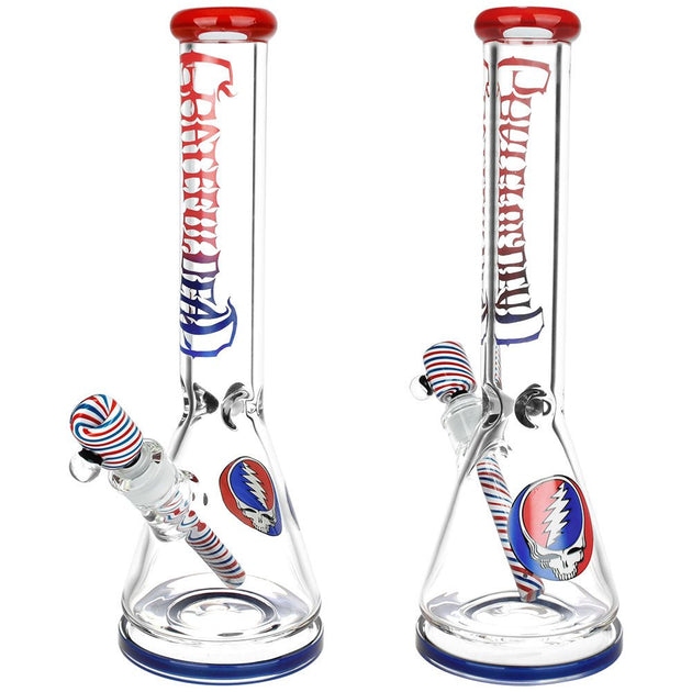 Grateful Dead x Pulsar "Liberty Beaker" Water Pipe - Glasss Station