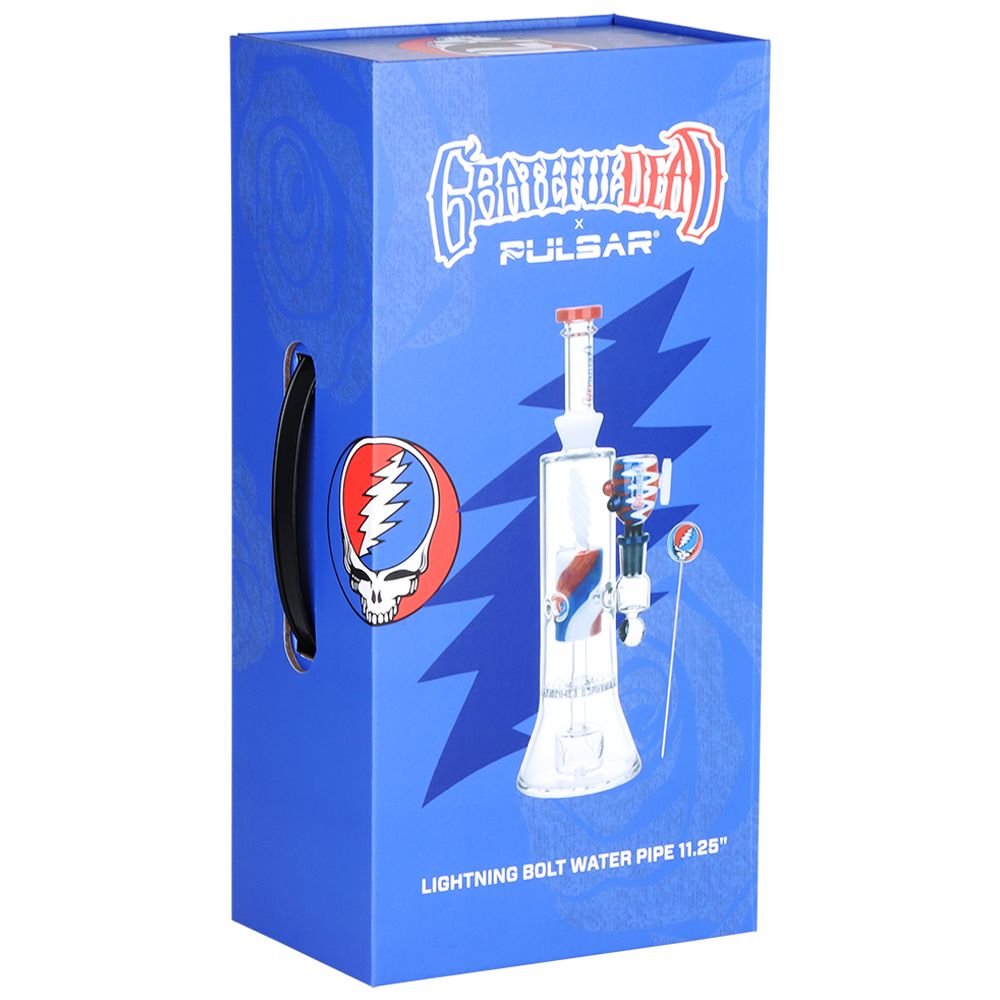 Grateful Dead x Pulsar Lightning Bolt Water Pipe - Glasss Station