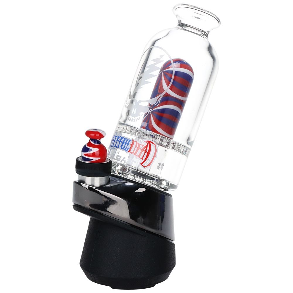 Grateful Dead x Pulsar Sandblast Stealie Attachment for Puffco - Glasss Station