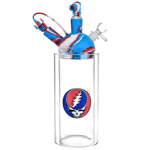 Grateful Dead x Pulsar Silicone & Glass Gravity Bong - Glasss Station