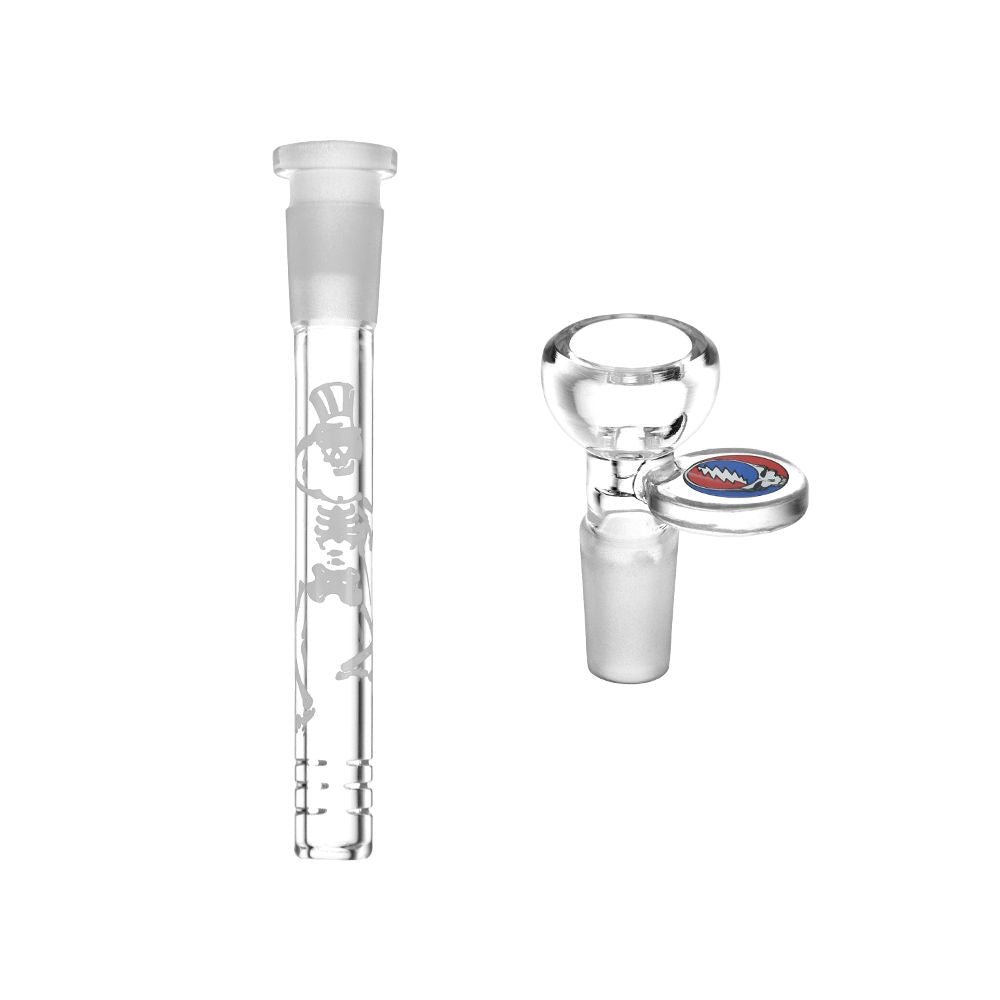 Grateful Dead x Pulsar Space Your Face Tube Water Pipe - Glasss Station