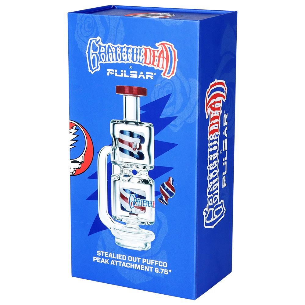 Grateful Dead x Pulsar Stealied Out Attachment Puffco - Glasss Station