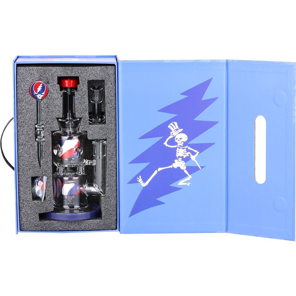 Grateful Dead x Pulsar Stealied Out Dab Rig Set - Glasss Station