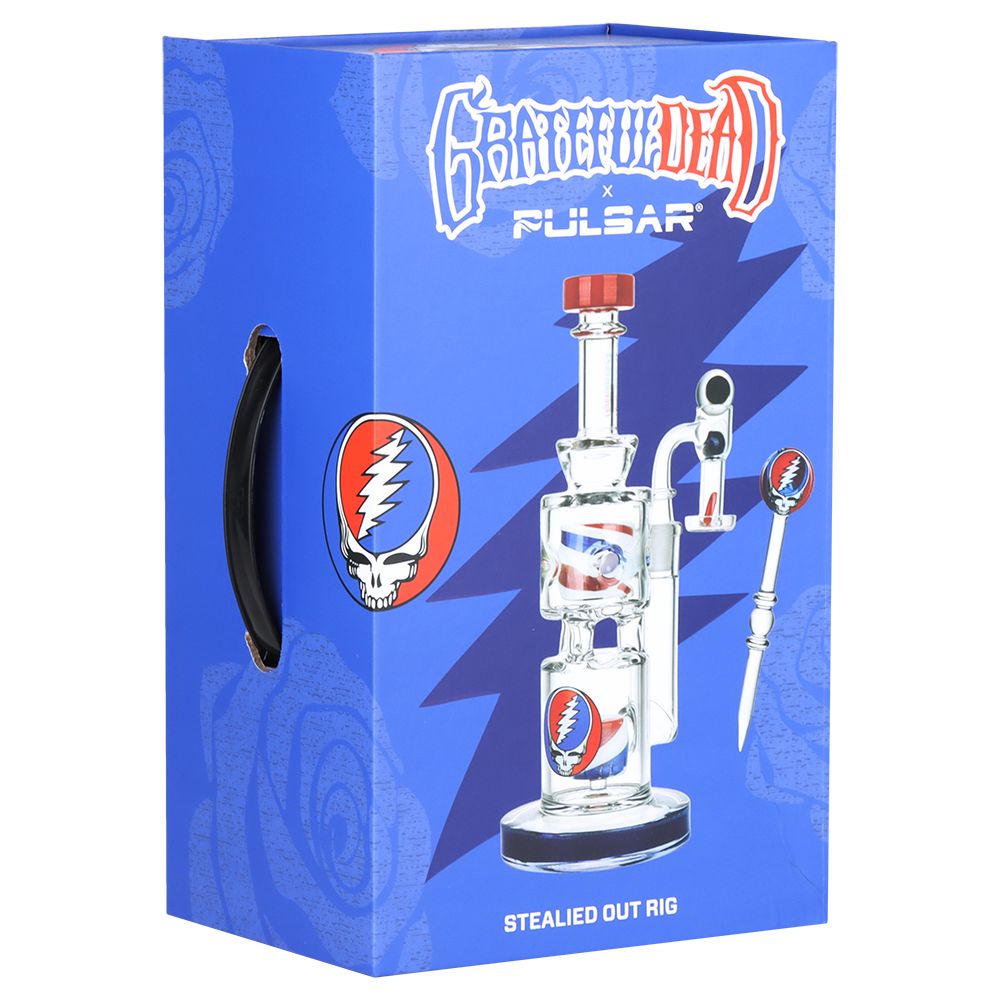 Grateful Dead x Pulsar Stealied Out Dab Rig Set - Glasss Station