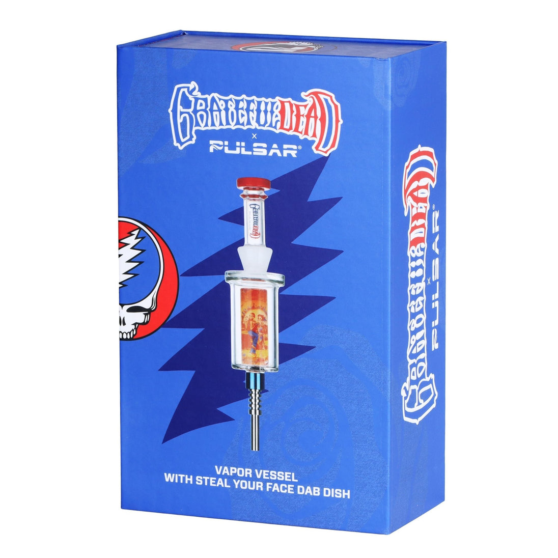Grateful Dead x Pulsar Sunset Dance Inside Print Vapor Vessel & Dab Dish - Glasss Station