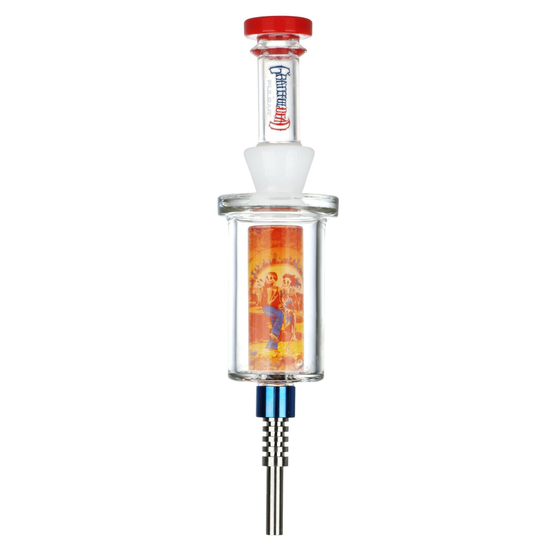 Grateful Dead x Pulsar Sunset Dance Inside Print Vapor Vessel & Dab Dish - Glasss Station