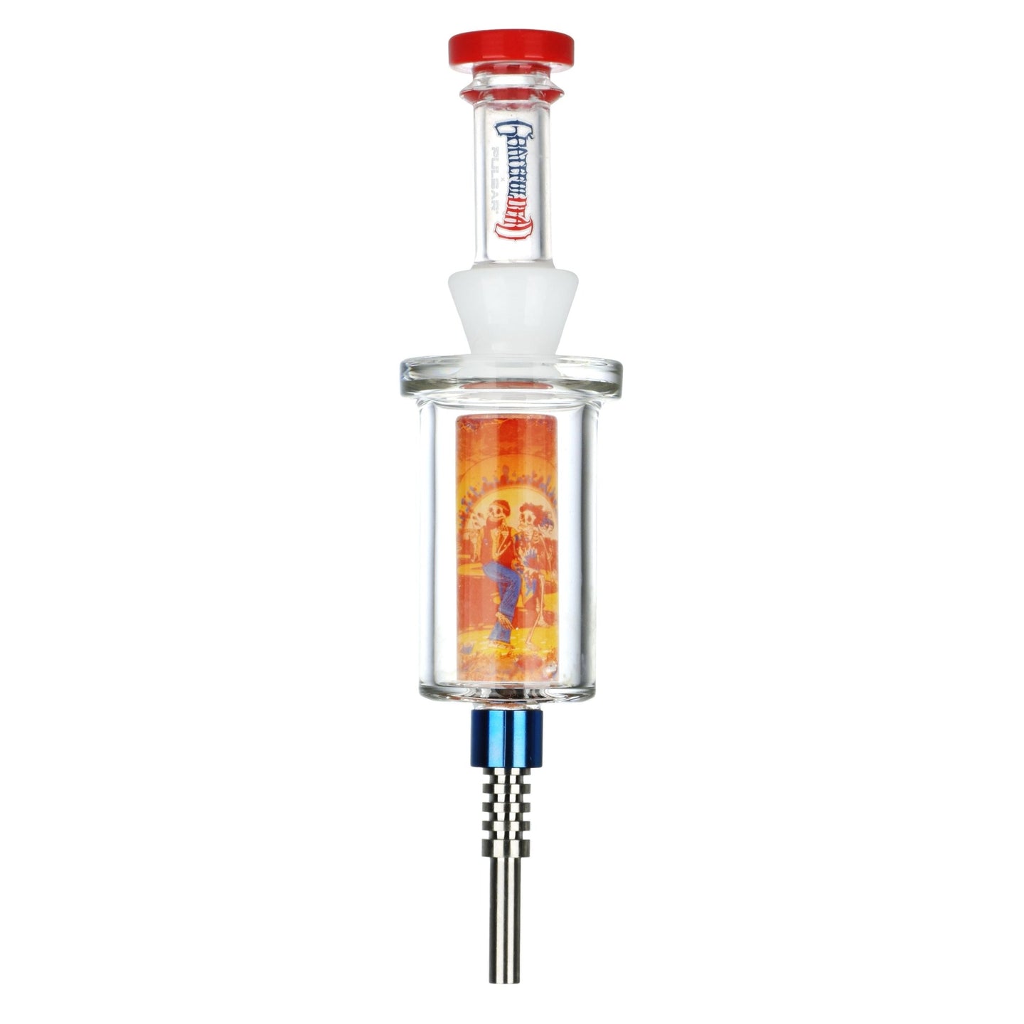 Grateful Dead x Pulsar Sunset Dance Inside Print Vapor Vessel & Dab Dish - Glasss Station