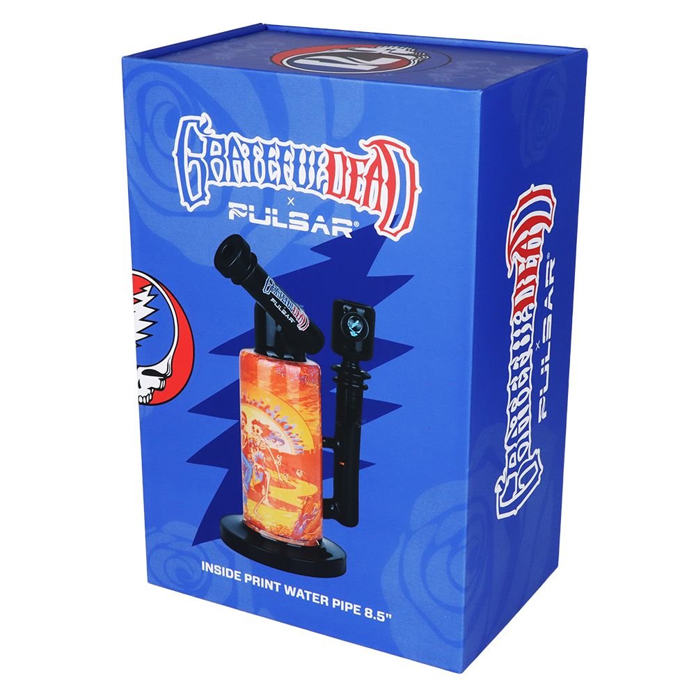 Grateful Dead x Pulsar Sunset Dance Inside Print Water Pipe - Glasss Station