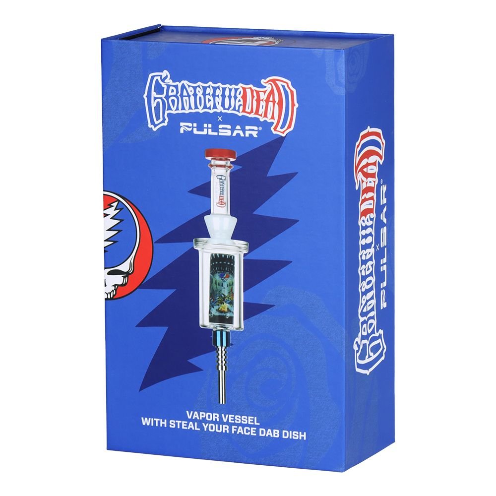 Grateful Dead x Pulsar UFO Jam Inside Print Vapor Vessel & Dab Dish - Glasss Station