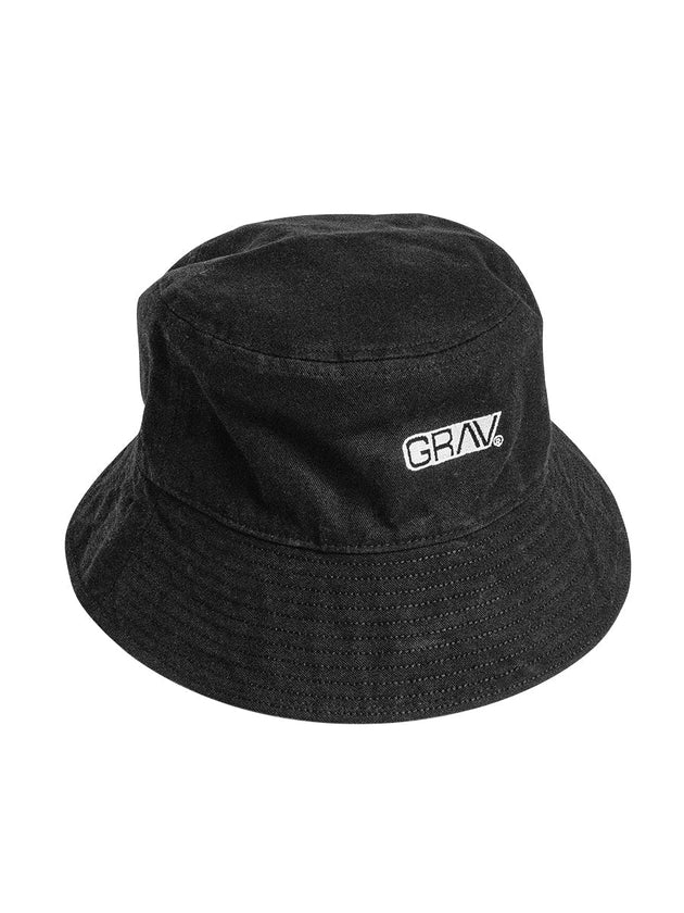 GRAV Logo Reversible Bucket Hat - Glasss Station