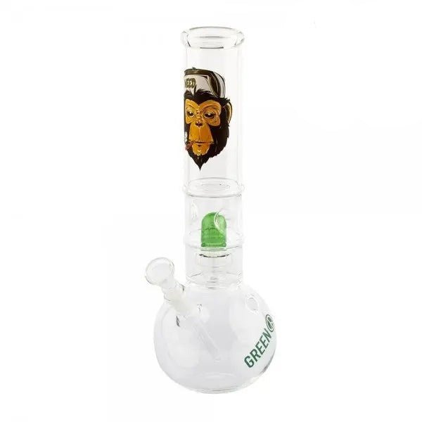 Greenline 12.5" Round Water Pipe w/ Dome Perc - Glasss Station