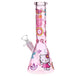 Greetings Feline Beaker Water Pipe - Glasss Station
