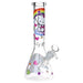 Greetings Feline Beaker Water Pipe - Glasss Station