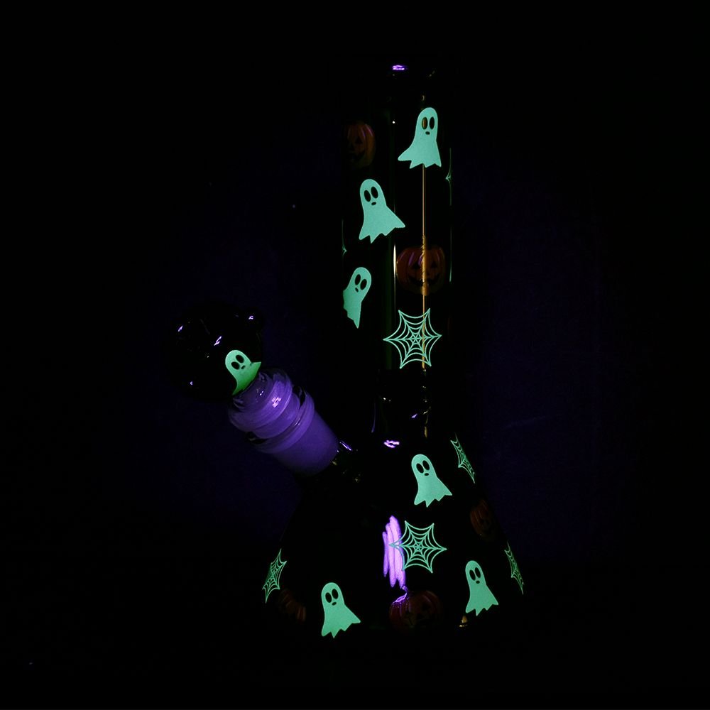Halloween Decor Glowing Beaker Bong - Glasss Station