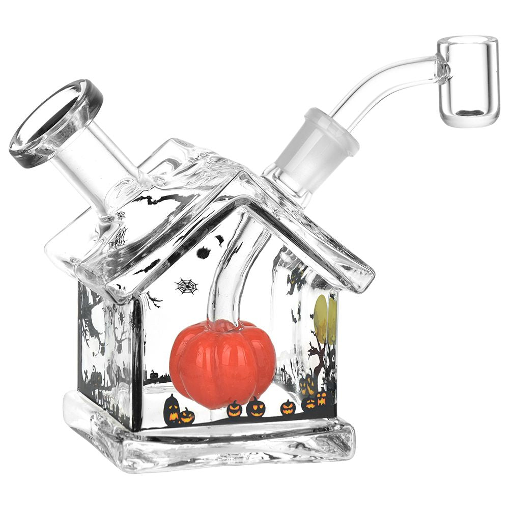 Halloween House Glass Dab Rig - Glasss Station