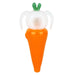 Hare and Carrot Glass Hand Pipe - Glasss Station