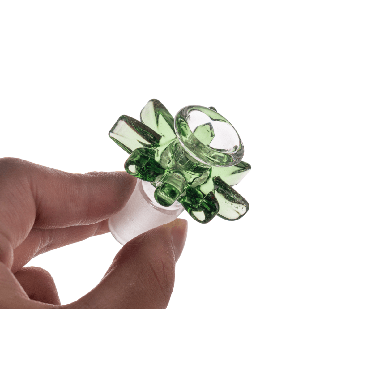 Heady Hemp Leaf Bowl - Glasss Station