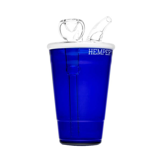 Hemper Beer Pong Glass Water Pipe - Glasss Station